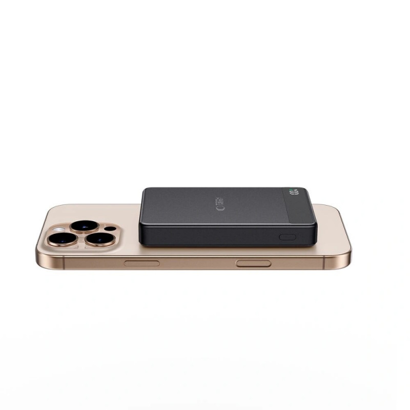 Batería externa Tech-Protect PB33 LifeMag MagSafe 5000 mAh, 15 W, negra