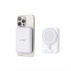 Batería externa Tech-Protect PB11 LifeMag MagSafe 10000 mAh, 15 W, Blanca