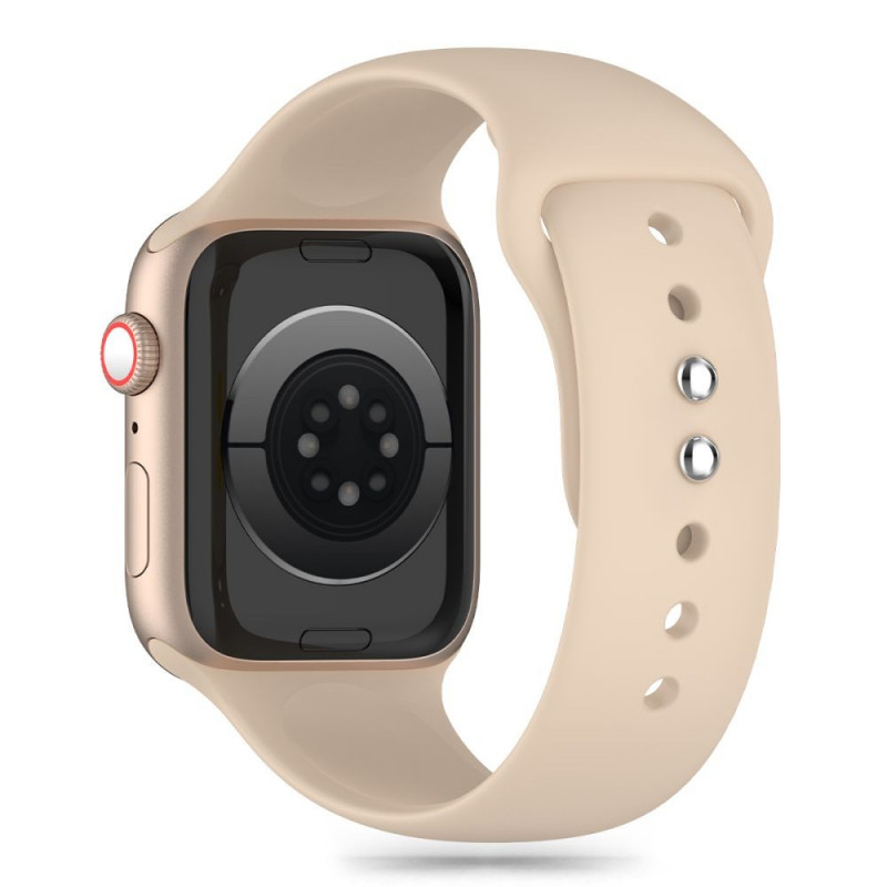 Correa de silicona Tech-Protect para Apple Watch 4/5/6/7/8/9/SE/Ultra 1/2 (42/44/45/49 mm), nogal