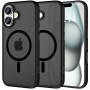 Funda Tech-Protect MagMat MagSafe para Apple iPhone 16, negro mate