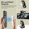 Funda Tech-Protect MagMat MagSafe para Apple iPhone 16 Pro, negro mate