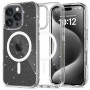 Funda Tech-Protect Flexair Hybrid MagSafe para Apple iPhone 16 Pro Max, Glitter