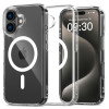 Funda Tech-Protect Flexair Hybrid MagSafe para Apple iPhone 16, transparente