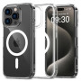 Funda Tech-Protect Flexair Hybrid MagSafe para Apple iPhone 16 Pro, transparente