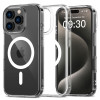 Funda Tech-Protect Flexair Hybrid MagSafe para Apple iPhone 16 Pro, transparente