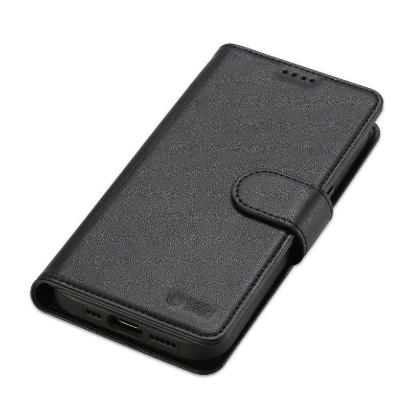 Funda Tech-Protect Wallet MagSafe para Apple iPhone 16, negra