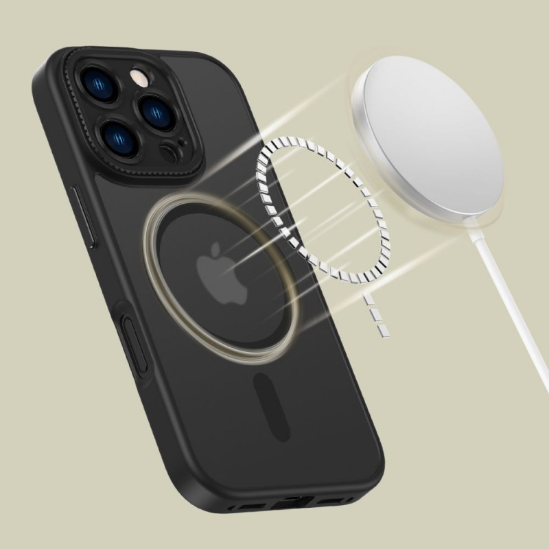Funda MagSafe Tech-Protect MagCam para Apple iPhone 16 Pro, negro mate