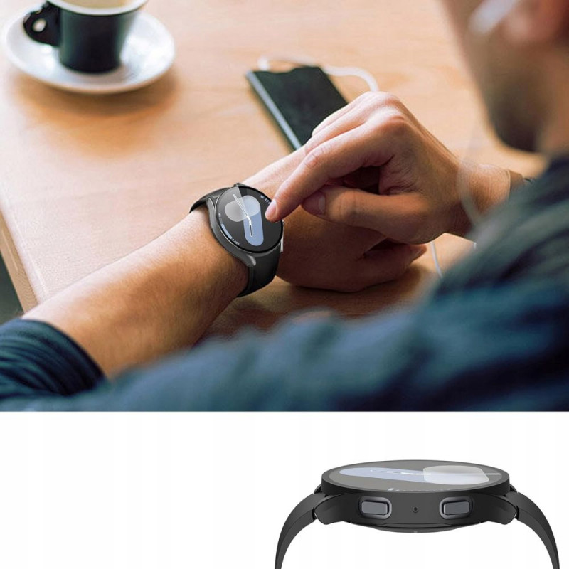 Funda Tech-Protect Defense360 para Samsung Galaxy Watch 4 / 5 / FE, 40 mm, negra