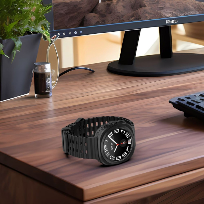 Correa Tech-Protect IconBand Pro para Samsung Galaxy Watch Ultra 1 / 2, 47 mm, negra