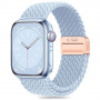 Correa Tech-Protect Nylonmag para Apple Watch 4/5/6/7/8/9/SE/10, 38/40/41/42 mm, azul claro