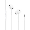 Auriculares con cable Tech-Protect Ultraboost Core G3 Mini Jack 3.5 mm, blancos
