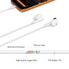 Auriculares con cable Tech-Protect Ultraboost Core G4 USB-C, blancos
