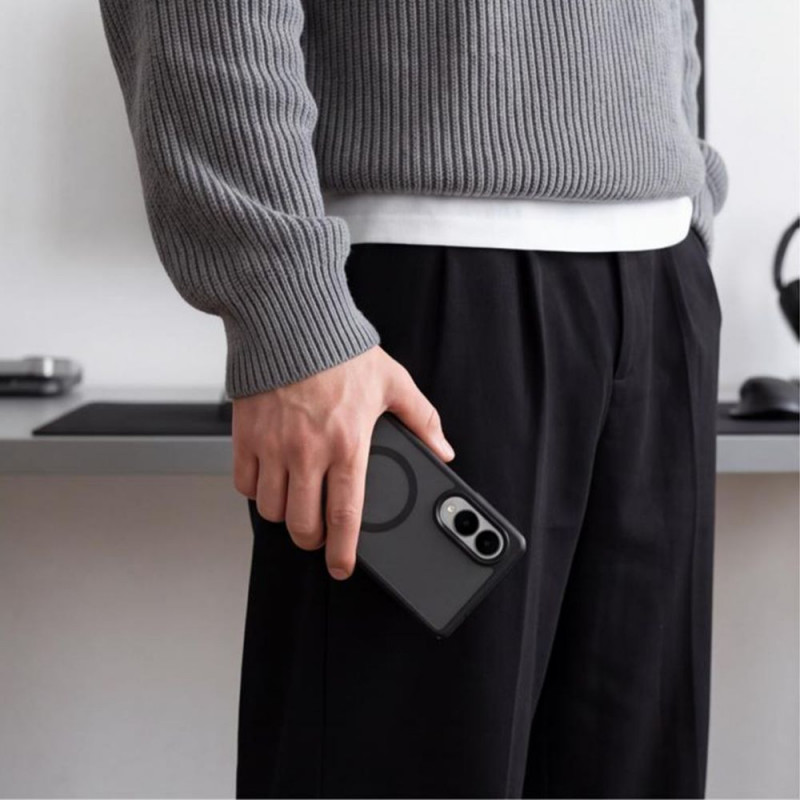 Funda Magmat MagSafe Tech-Protect para Samsung Galaxy Z Fold 8, negro mate