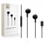 Auriculares con cable Tech-Protect Ultraboost Core G4 USB-C, negros