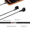 Auriculares con cable Tech-Protect Ultraboost Core G4 Mini Jack 3,5 mm, negros