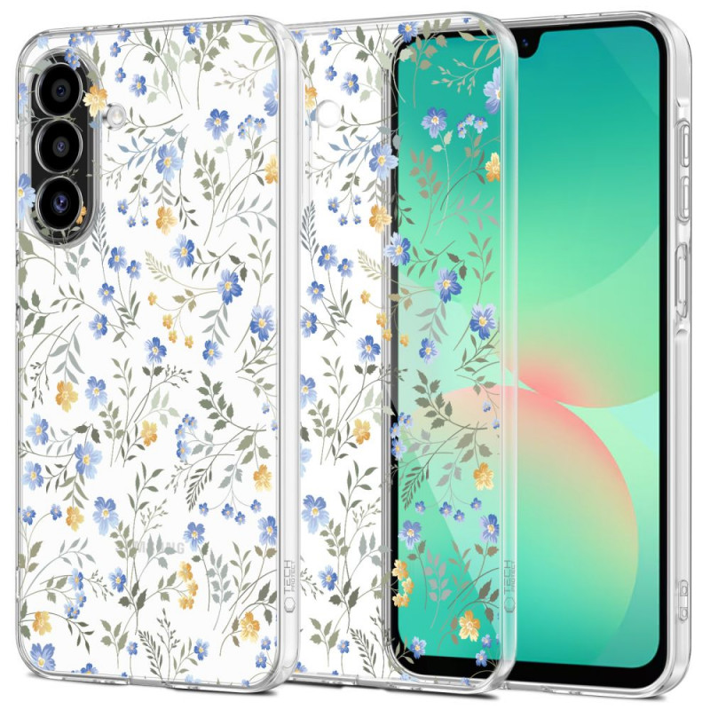 Funda Tech-Protect FlexAir+ para Samsung Galaxy A17 / A18 4G / 5G, Spring Flowers (THP4588)