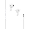 Auriculares con cable Tech-Protect Ultraboost Core G4 Mini Jack 3,5 mm, blancos (THP5619)