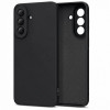 Funda de silicona Tech-Protect Icon para Samsung Galaxy A17 / A18 4G / 5G, negra (THP4642)