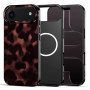 Funda Tech-Protect Lamano MagSafe para Apple iPhone Air, negra y roja