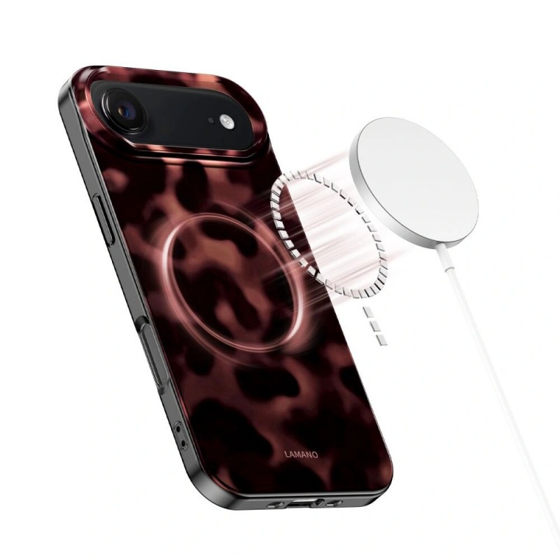 Funda Tech-Protect Lamano MagSafe para Apple iPhone Air, negra y roja