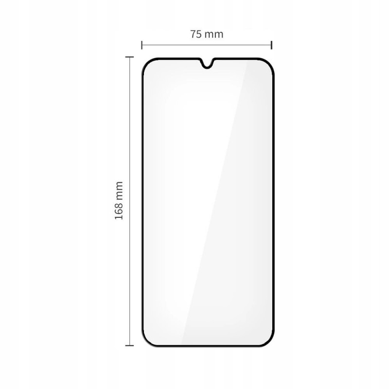 Tech-Protect Glass Fit+ Vidrio Templado para Xiaomi Poco M7, Negro (2 uds)