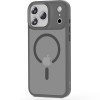 Funda MagSafe Tech-Protect Magmat para Apple iPhone 17 Pro, gris lápiz mate