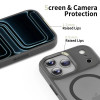 Funda MagSafe Tech-Protect Magmat para Apple iPhone 17 Pro, gris lápiz mate