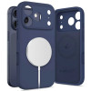 Funda Tech-Protect Silicone MagSafe para Apple iPhone 17 Pro Max, Deep Blue