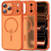 Funda Tech-Protect Magmat MagSafe para Apple iPhone 17 Pro, naranja cósmico mate