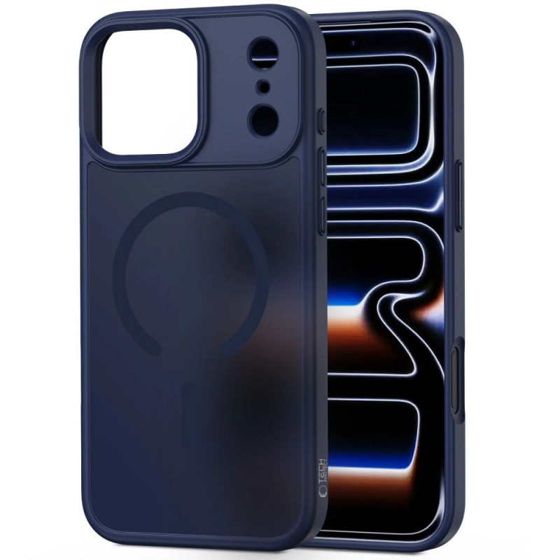 Funda Tech-Protect Magmat MagSafe para Apple iPhone 17 Pro, Deep Blue mate