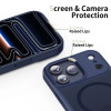 Funda Tech-Protect Magmat MagSafe para Apple iPhone 17 Pro, Deep Blue mate