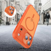 Funda Tech-Protect Magmat MagSafe para Apple iPhone 17 Pro Max, naranja cósmico mate