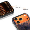 Funda Tech-Protect Lamano MagSafe para Apple iPhone 17 Pro Max, Velvet Night, marrón