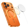 Funda MagFlex MagSafe Tech-Protect para Apple iPhone 17 Pro, naranja cósmico brillante