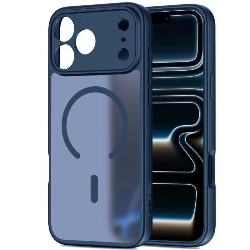 Funda MagSafe Tech-Protect BasicMag para Apple iPhone 17 Pro Max, Deep Blue mate