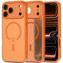 Funda MagSafe Tech-Protect BasicMag para Apple iPhone 17 Pro Max, naranja cósmico mate