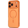 Funda MagSafe Tech-Protect BasicMag para Apple iPhone 17 Pro, naranja cósmico mate