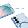 Funda Tech-Protect Magflex MagSafe para Samsung Galaxy S26, azul cielo