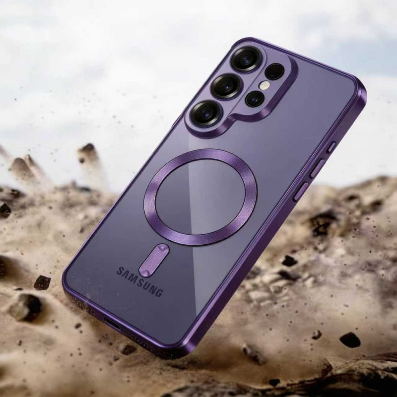 Funda Tech-Protect Magflex MagSafe para Samsung Galaxy S26 Ultra, violeta cobalto