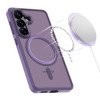 Funda MagSafe Tech-Protect Magmat para Samsung Galaxy S26, violeta cobalto mate