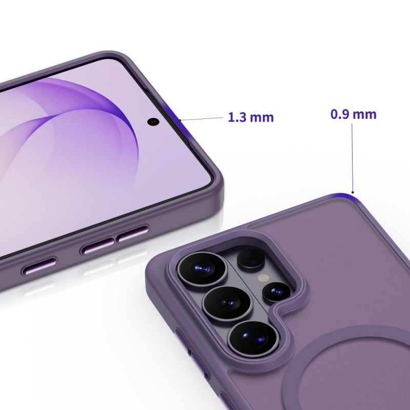 Funda MagSafe Tech-Protect Magmat para Samsung Galaxy S26 Ultra, violeta cobalto mate