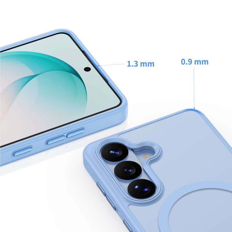 Funda MagSafe Tech-Protect Magmat para Samsung Galaxy S26, azul cielo mate