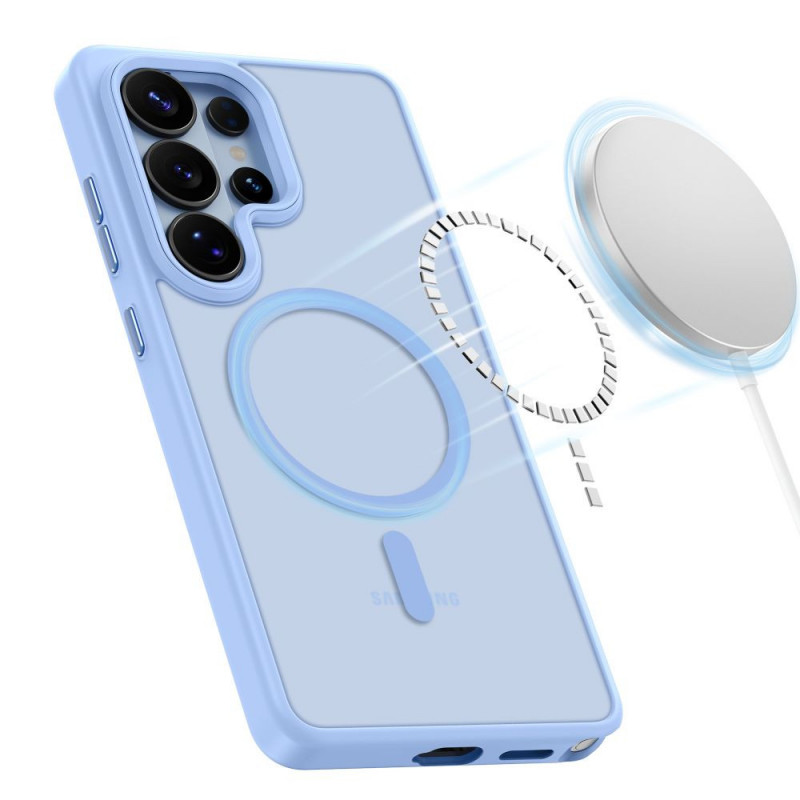 Funda Tech-Protect Magmat MagSafe para Samsung Galaxy S26 Ultra, azul cielo mate