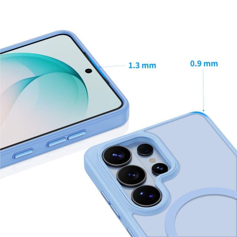Funda Tech-Protect Magmat MagSafe para Samsung Galaxy S26 Ultra, azul cielo mate