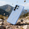 Funda Tech-Protect Magmat MagSafe para Samsung Galaxy S26 Ultra, azul cielo mate