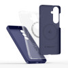 Funda de silicona MagSafe Tech-Protect para Samsung Galaxy S26, violeta cobalto