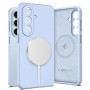 Funda de silicona MagSafe Tech-Protect para Samsung Galaxy S26, azul cielo