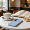 Funda de silicona MagSafe Tech-Protect para Samsung Galaxy S26, azul cielo