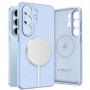 Funda de silicona MagSafe Tech-Protect para Samsung Galaxy S26 Ultra, azul cielo
