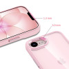 Funda Tech-Protect Magmat para Apple iPhone 16e / 17e, rosa suave/transparente